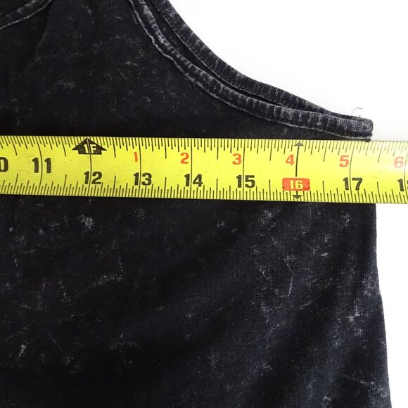 Olivia Rae Black Tie Dye Sleeveless Tiered Cami Tank Dress Women Size M - Picture 8 of 9